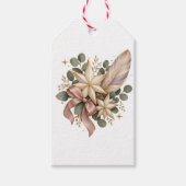 Celestial Christmas Elegance Geschenkanhänger (Vorderseite)