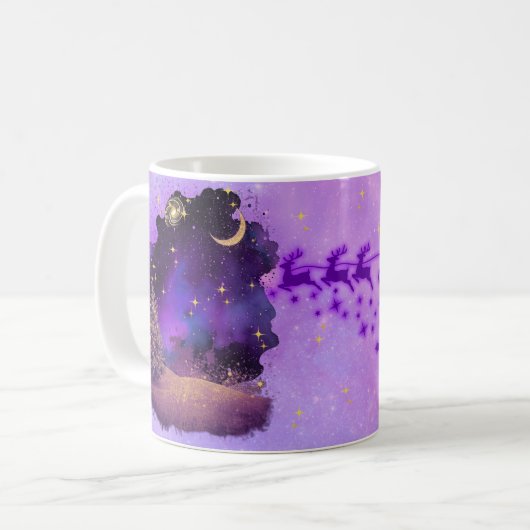 Celestial christmas wishes kaffeetasse (Vorderseite Links)