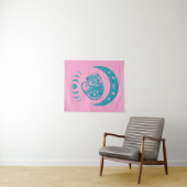 Celestial Cjüngsten Moon Possum Whimsical Nature Wandteppich (Beispiel (Horizontal))