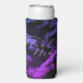 Celestial Cloud Nine Black Clouds Brautparty Selters Dosenkühler (Seltzer Vorderseite)