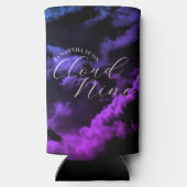 Celestial Cloud Nine Black Clouds Brautparty Selters Dosenkühler (Rückseite)