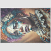 Celestial Clown Decoupage Seidenpapier (Vorderseite)