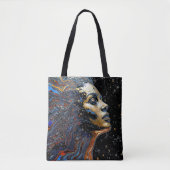 "Celestial Cognition" – A Surreal Portrait Tasche (Vorderseite)