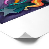 Celestial Comedy und Tragedy Poster (Ecke)