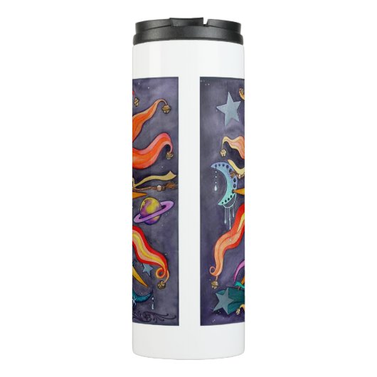 Celestial Comedy und Tragedy Thermosbecher (Rückseite)