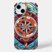 Celestial Compass Case-Mate iPhone Hülle (Rückseite)