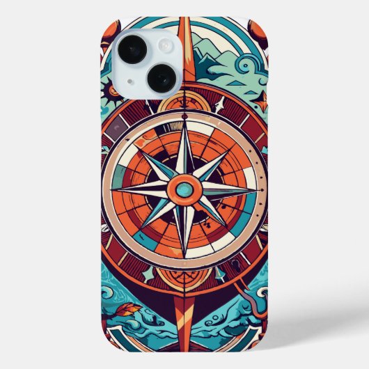 Celestial Compass Case-Mate iPhone Hülle (Rückseite)