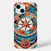 Celestial Compass Case-Mate iPhone Hülle (Rückseite)