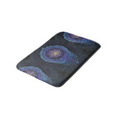 Celestial Compass Mandala Badematte (Schrägansicht)