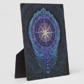 Celestial Compass Mandala Fotoplatte (Seite)