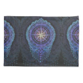 Celestial Compass Mandala Kissenbezug (Rückseite)