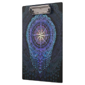 Celestial Compass Mandala Klemmbrett (Links)