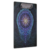 Celestial Compass Mandala Klemmbrett (Rechts)