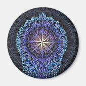 Celestial Compass Mandala Magnet (Vorne)