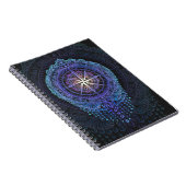 Celestial Compass Mandala Notizblock (Rechte Seite)