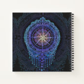 Celestial Compass Mandala Notizblock (Rückseite)