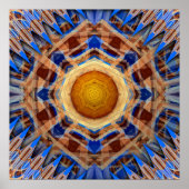 Celestial Compass Radiant Symmetry Poster (Vorne)