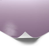 Celestial Confetti Glow Purple Poster (Ecke)