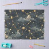 Celestial Constellation Star Pattern (1) Seidenpapier (Basteln)