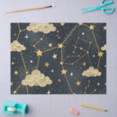 Celestial Constellation Star Pattern (2) Seidenpapier (Basteln)