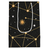 Celestial Constellation Star Pattern (3) Mittlere Geschenktüte (Rückseite)