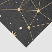Celestial Constellation Star Pattern (3) Seidenpapier (Detail)