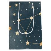 Celestial Constellation Star Pattern (4) Mittlere Geschenktüte (Rückseite)