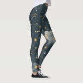 Celestial Constellation Star Pattern (5) Leggings (Rechts)