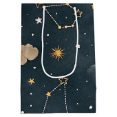 Celestial Constellation Star Pattern (5) Mittlere Geschenktüte (Rückseite)