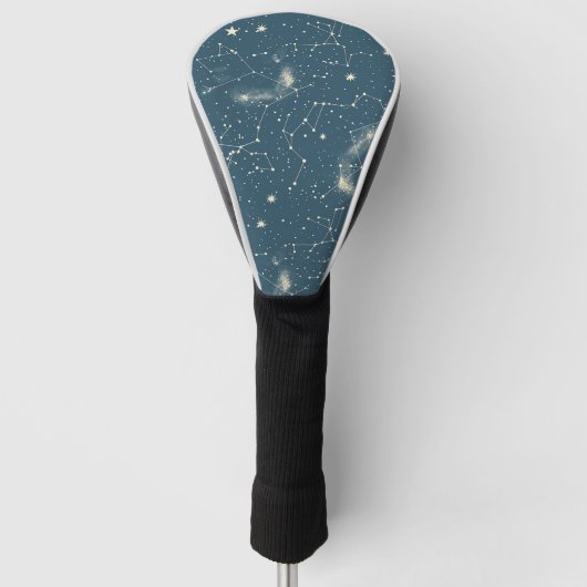 Celestial Constellation - Starry Night (1) Golf Headcover (Vorderseite)