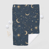 Celestial Constellation - Starry Night (1) Golfhandtuch (Insitu)