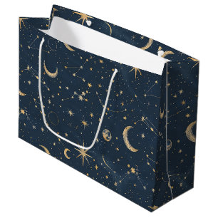 Celestial Constellation - Starry Night (1) Große Geschenktüte