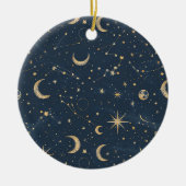 Celestial Constellation - Starry Night (1) Keramik Ornament (Vorne)