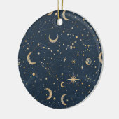 Celestial Constellation - Starry Night (1) Keramik Ornament (Links)