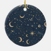 Celestial Constellation - Starry Night (1) Keramik Ornament (Hinten)