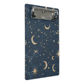 Celestial Constellation - Starry Night (1) Mini Klemmbrett (Schrägansicht)