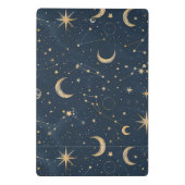 Celestial Constellation - Starry Night (1) Mini Klemmbrett (Rückseite)