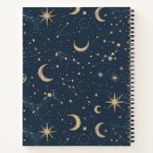 Celestial Constellation - Starry Night (1) Notizblock (Rückseite)
