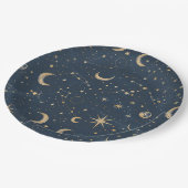 Celestial Constellation - Starry Night (1) Pappteller (Schrägansicht)