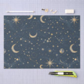 Celestial Constellation - Starry Night (1) Seidenpapier (Handwerk)