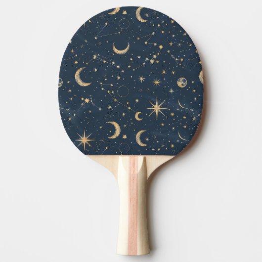 Celestial Constellation - Starry Night (1) Tischtennis Schläger (Vorderseite)