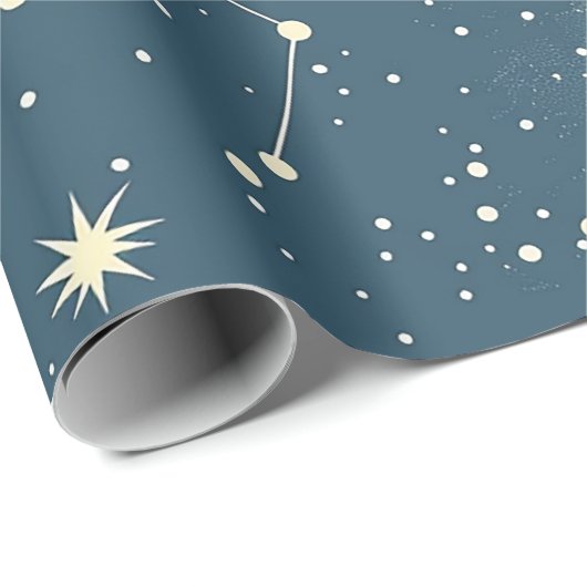 Celestial Constellation - Starry Night (2) Geschenkpapier (Rolleneckpunkt)