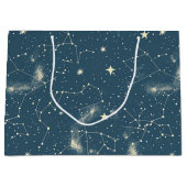 Celestial Constellation - Starry Night (2) Große Geschenktüte (Vorderseite)