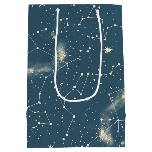 Celestial Constellation - Starry Night (2) Mittlere Geschenktüte (Rückseite)