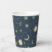 Celestial Constellation - Starry Night (2) Pappbecher (Links)