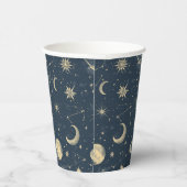 Celestial Constellation - Starry Night (2) Pappbecher (Rechts)