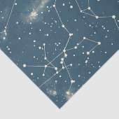 Celestial Constellation - Starry Night (2) Seidenpapier (Detail)