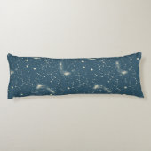 Celestial Constellation - Starry Night (2) Seitenschläferkissen (Rückseite)