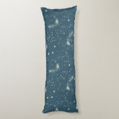 Celestial Constellation - Starry Night (2) Seitenschläferkissen (Rückseite (Vertikal))