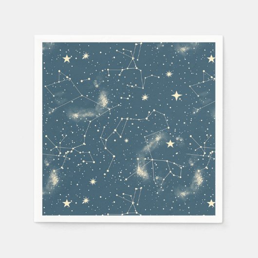 Celestial Constellation - Starry Night (2) Serviette (Vorderseite)
